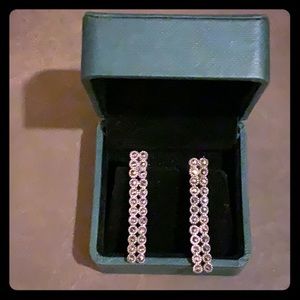 Vintage Marcasite Drop Earrings